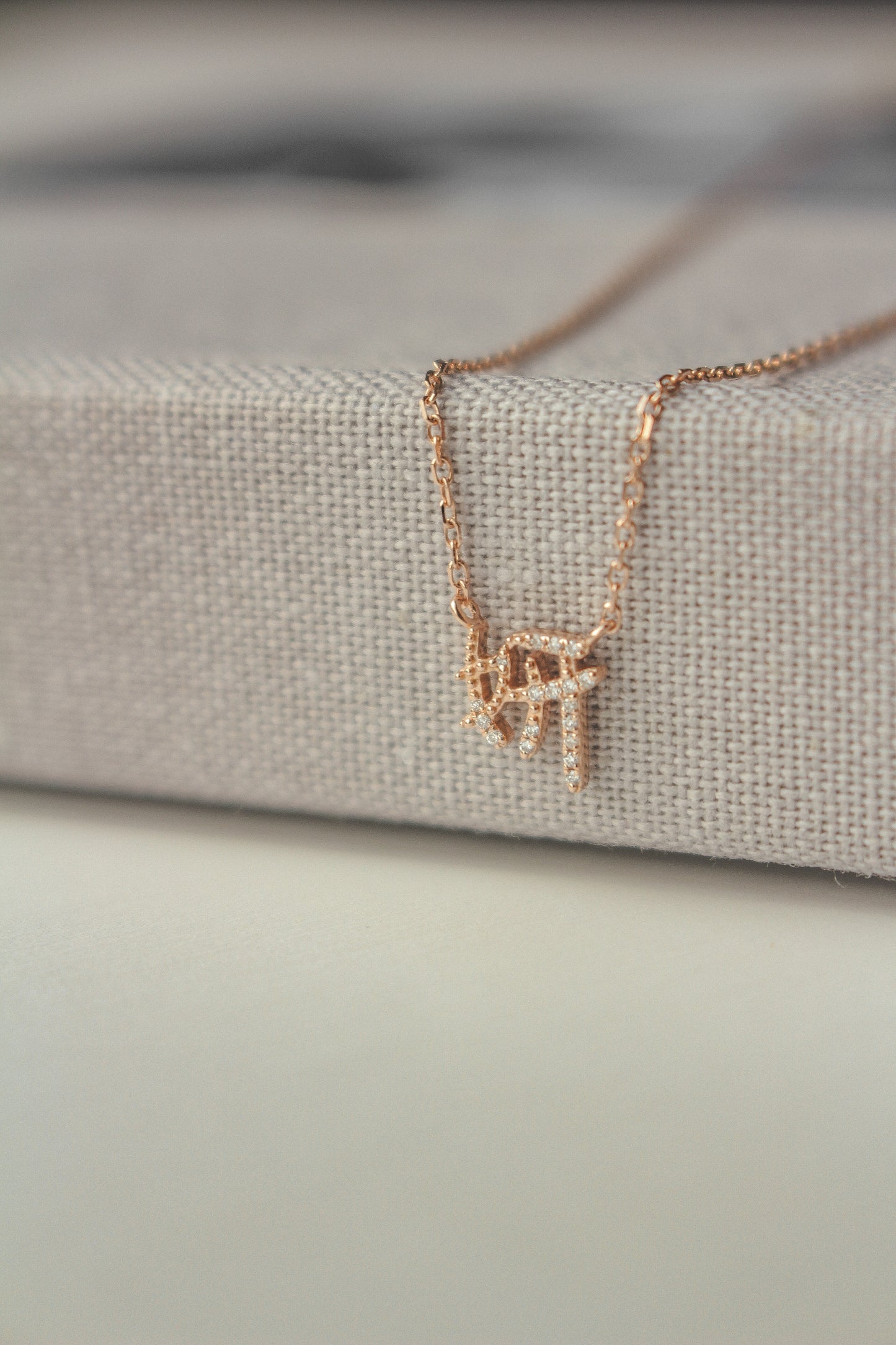 The Mini 字 Necklace