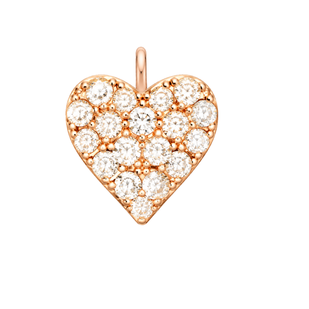 Étui Charms Necklace - The Diamond Heart Charm