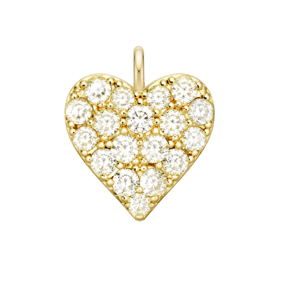 Étui Charms Necklace - The Diamond Heart Charm