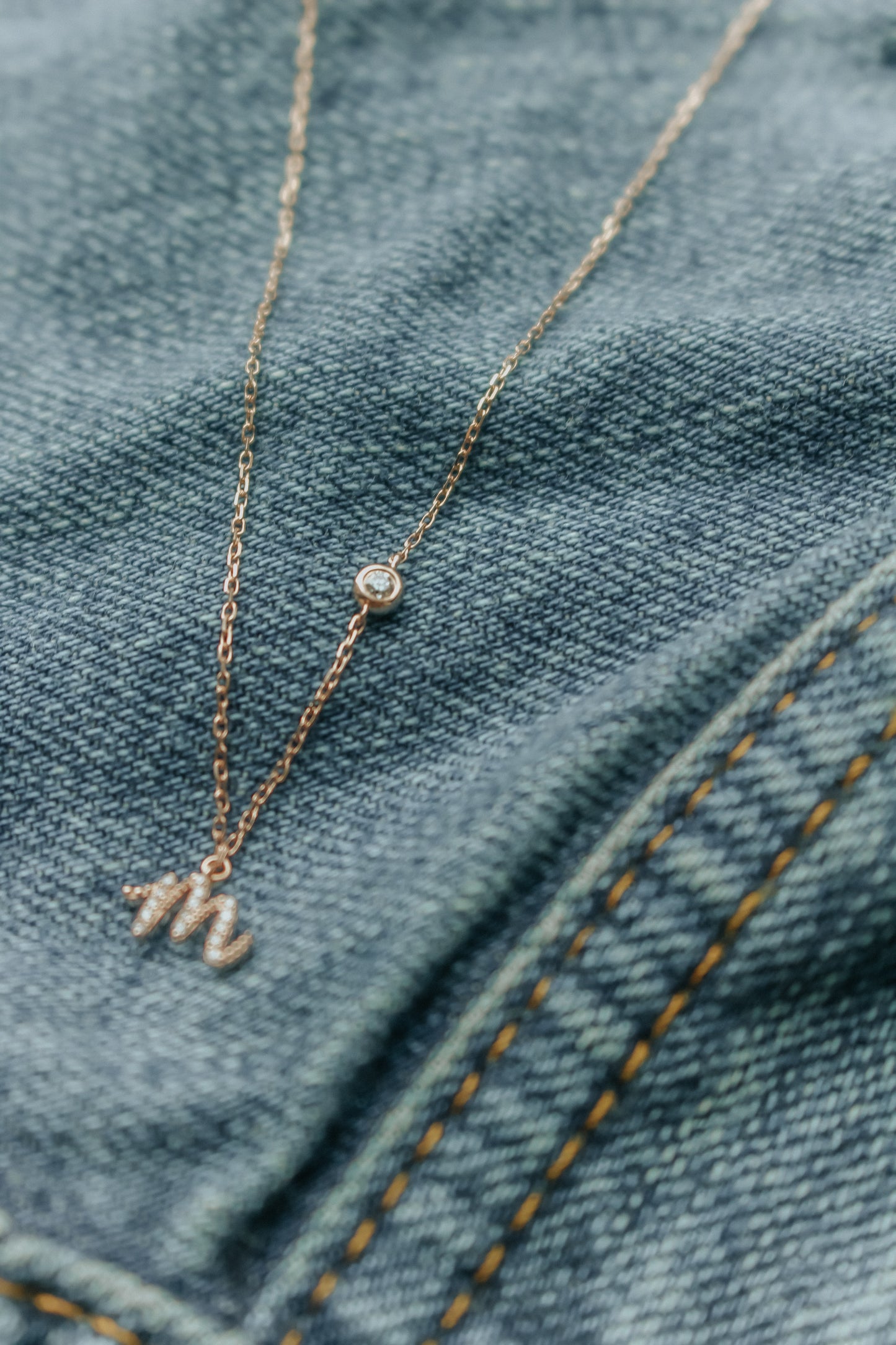 Étui Charms Necklace - The Bubble Diamond Charm