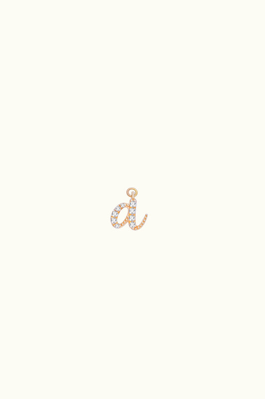 Étui Charms Necklace - The Avery Diamond Initial Charm