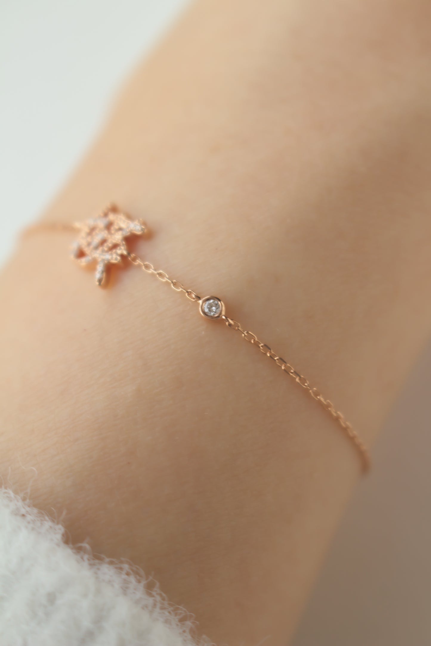 The Diamond Mini 字 Bracelet
