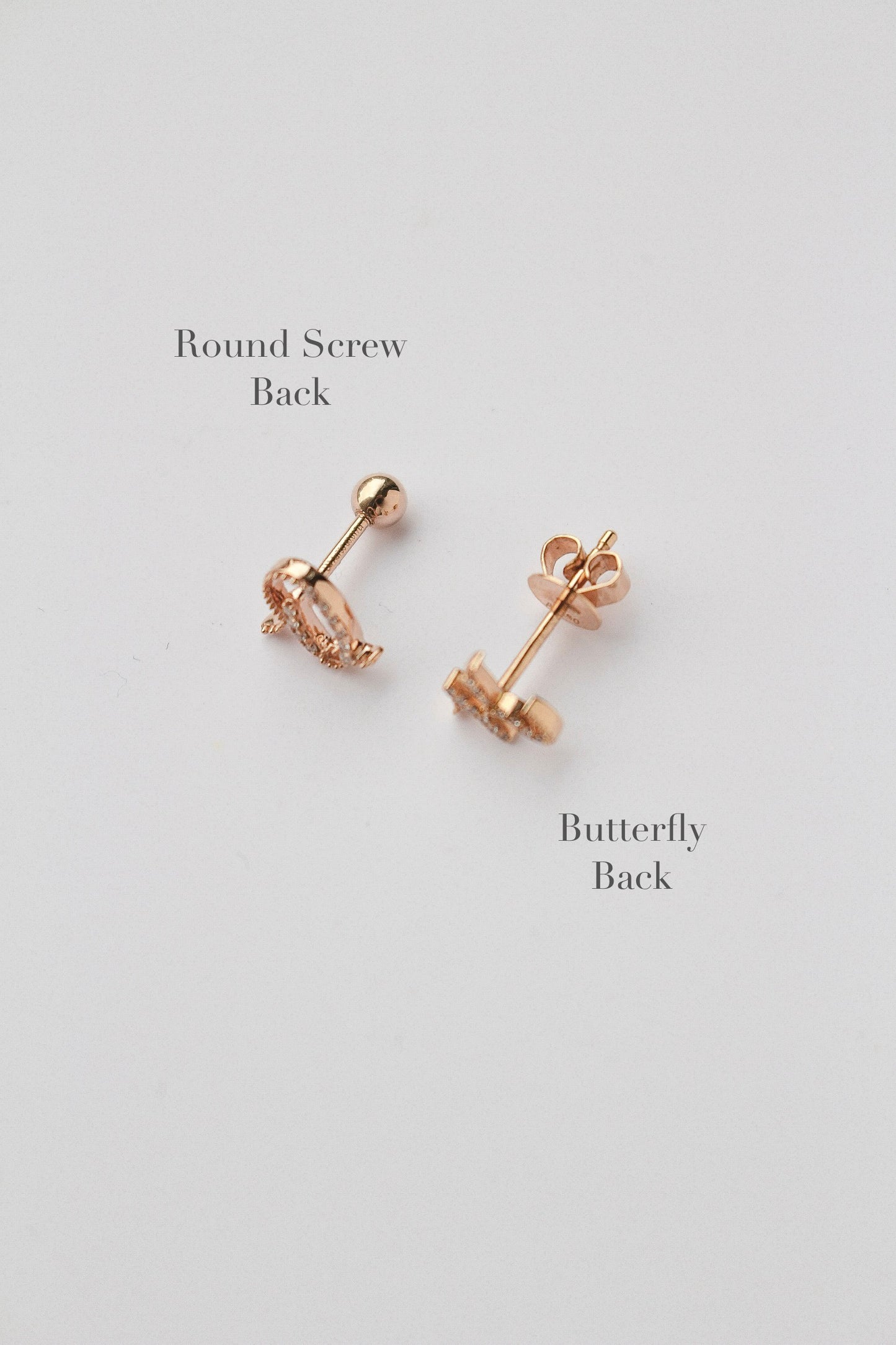The Gold Mini 字 Earring