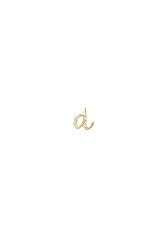 Étui Charms Necklace - The Avery Diamond Initial Charm