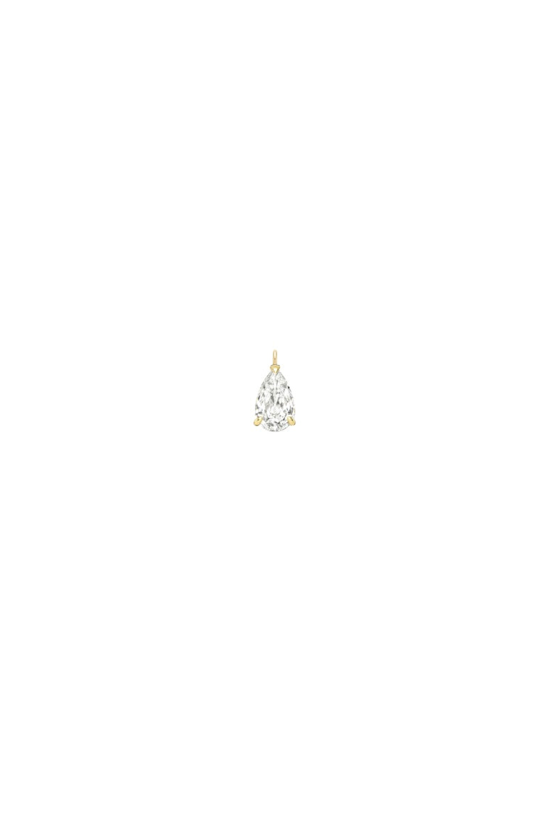 Étui Charms Necklace - The Tear Drop Diamond Charm