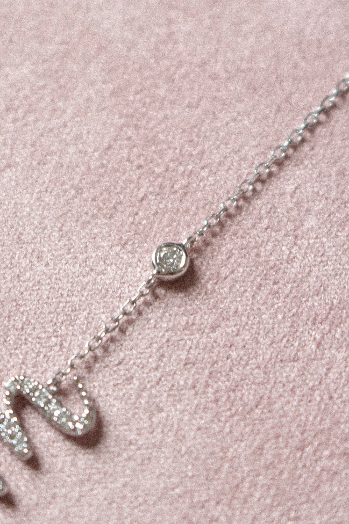 Étui Charms Necklace - The Bubble Diamond Charm