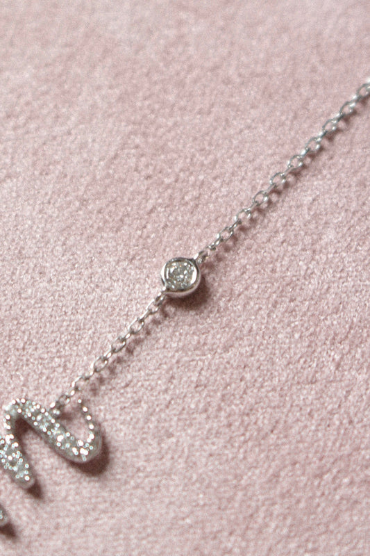 Étui Charms Necklace - The Bubble Diamond Charm