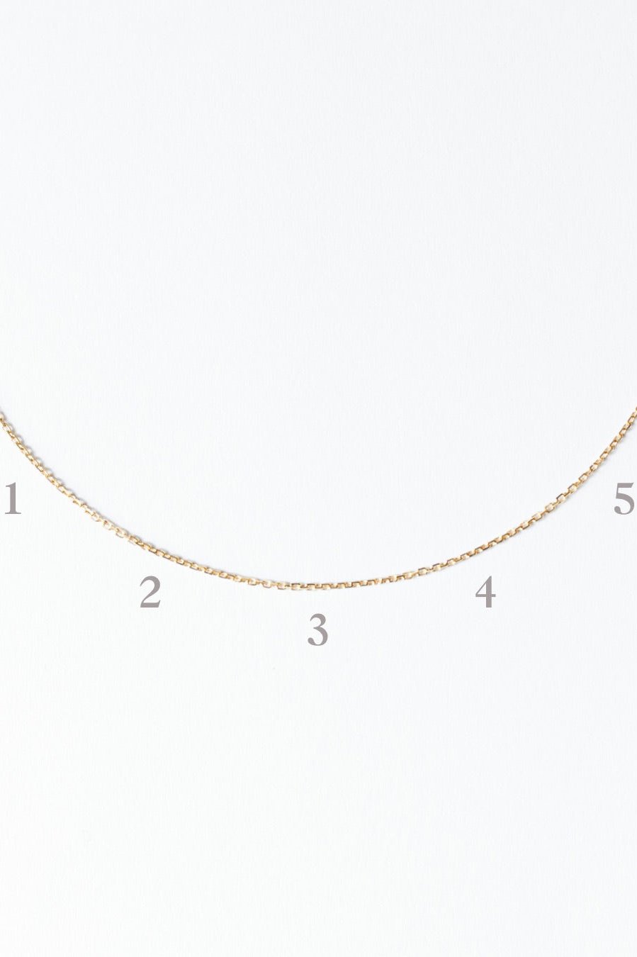 Étui Charms Necklace - Simple Fine Chain